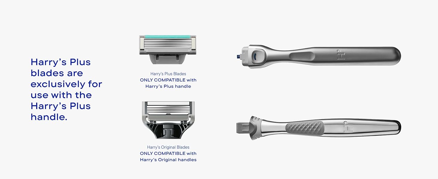 Harry&amp;#39;s Plus handles only compatible with Harry&amp;#39;s Plus Handle