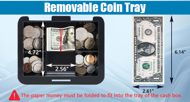 Removable Coin Tray
