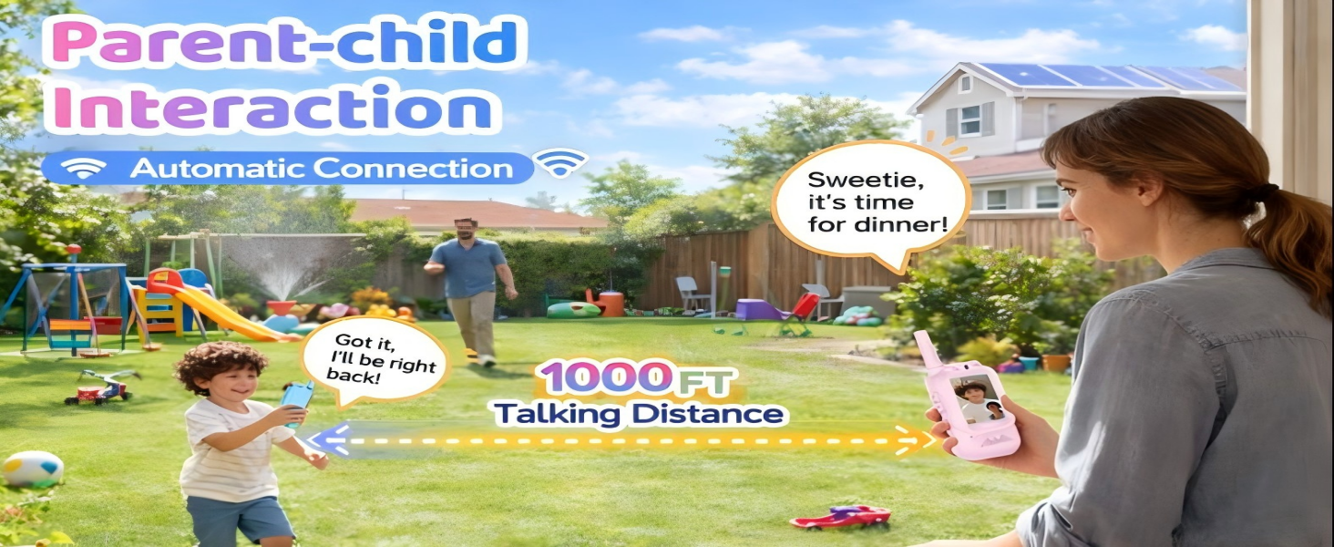 Up to 1000 FT Talking Range