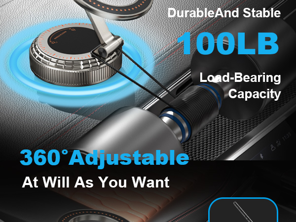 Metal Magnetic Car Phone Holder