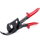 Knoweasy Cable Cutter and Ratchet Wire Cutter Works for Aluminum and Multi-core Cables up to 400mm²