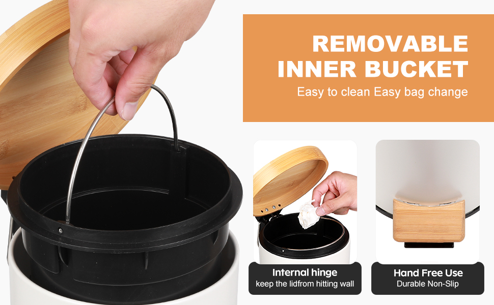 REMOVABLE INNER BUCKER