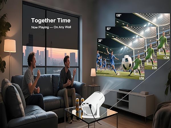 Big screen with zoom funtion