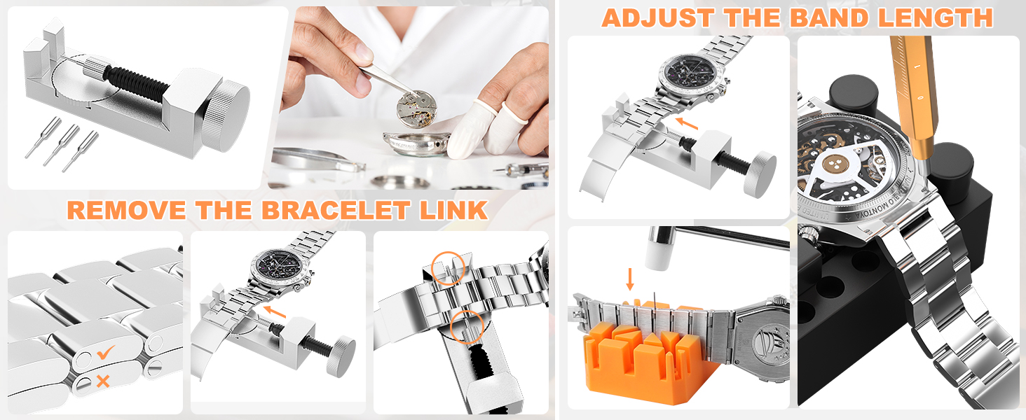 watch band tool watch opener tool watch tool watch opener watch band pins replacement kit