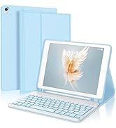 iPad 9th 2021/8th/7th Generation Keyboard Case, BORIYUAN 7 Colors Backlit Detachable Keyboard Sli...