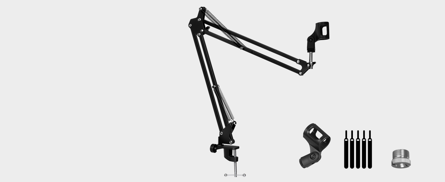 mic stand desk