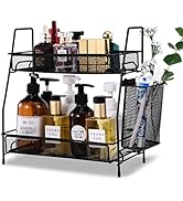 LEMIKKLE Countertop organizer for bathroom counter, the organizer for bedroom, spice rack organiz...