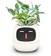 TPHRAVAL Intelligent Flower Pot, Electronic Bud, Maintenance Plant Assistant, Fun Interactive Flo...