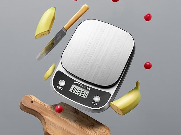 Food kitchen scales are suitable for a wide range of objects