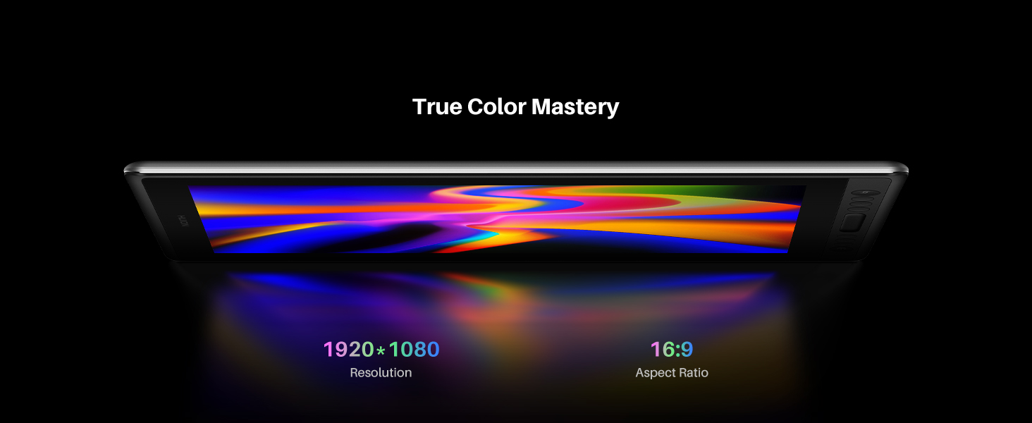 Kamvas Pro16 V2 1920*1080 Resolution 16:9 Aspect Ratio