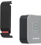 SOONSUN Aluminum 33ft Waterproof Replacement Battery Cover Side Door for GoPro Hero 8 Black Actio...