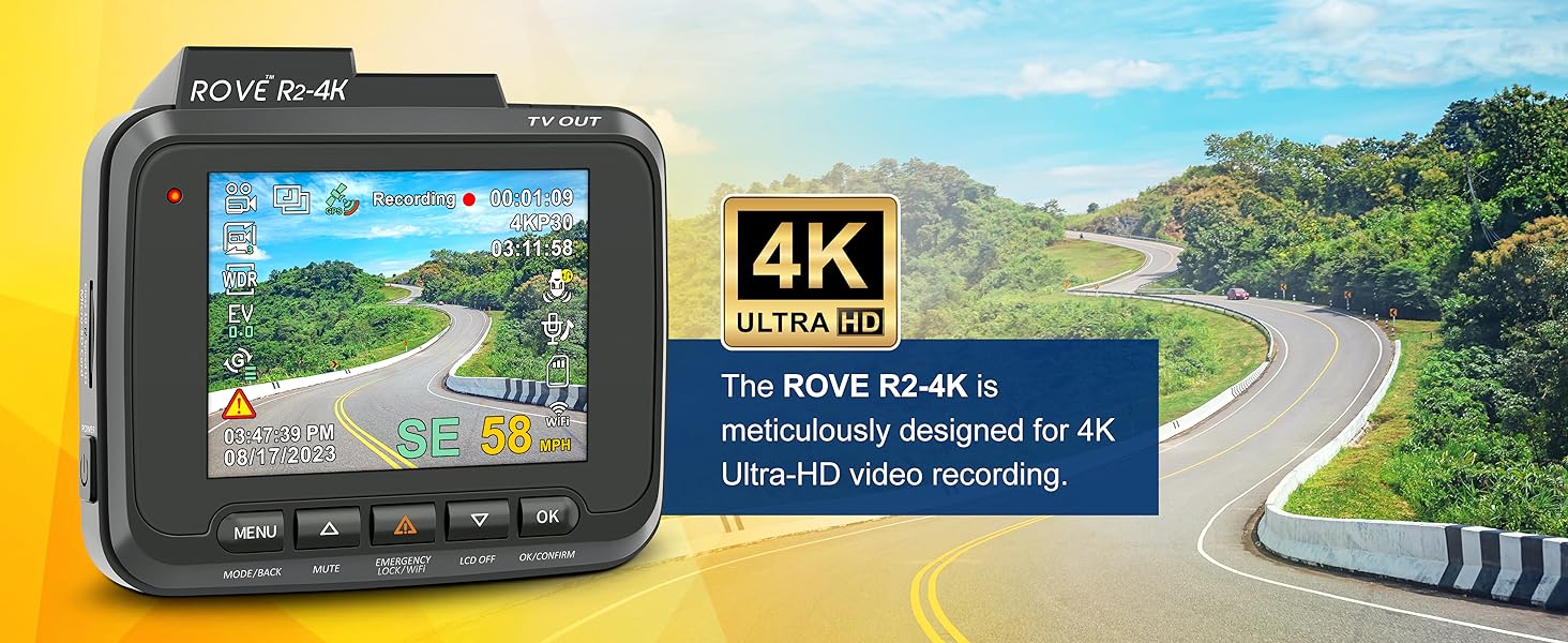 dash cam 4k ultra hd dash camera for cars