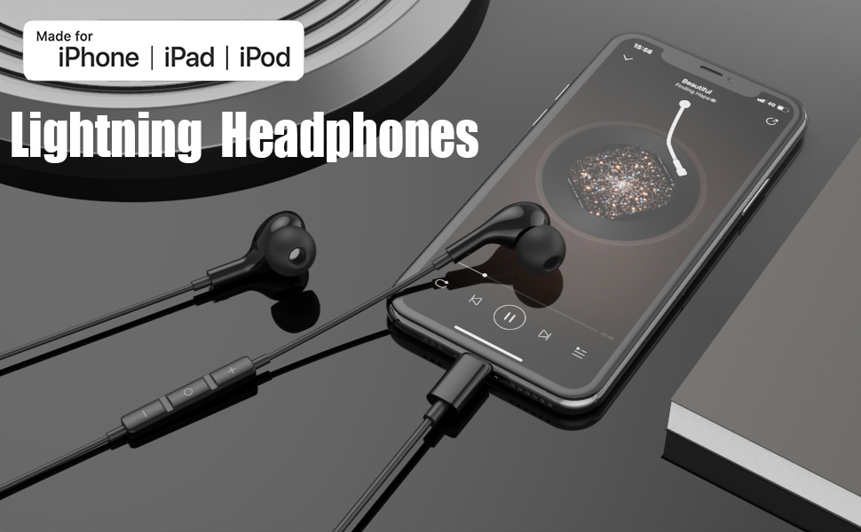 lightning headphones for iPhone lightning earbuds for iPhone