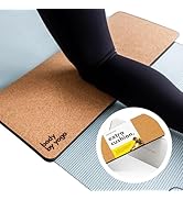 Performance Yoga Knee Pad Cushion - Extra Thick Padding For Knees, Elbows, and Wrists | Reversibl...