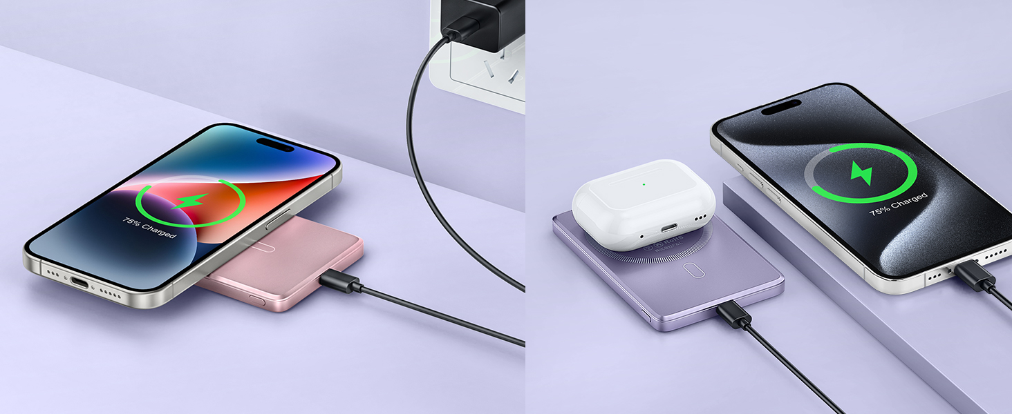 for iphone battery pack for magsafe for iphone battery