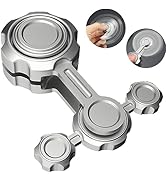 Cool Fidget Spinner Toy for Kids Adults Stress Relieve, Metal Fidget Toy Hand Finger Spinning Gyr...