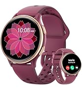 Samrt Watches for Women &amp; Men (Answer/Make Calls), Activity Smart Watch with 24/7 Heart Rate, Sle...
