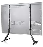 WALI Universal TV Stand Tabletop, for Most 22 to 65 inch LCD Flat Screen TV, VESA up to 800 by 50...