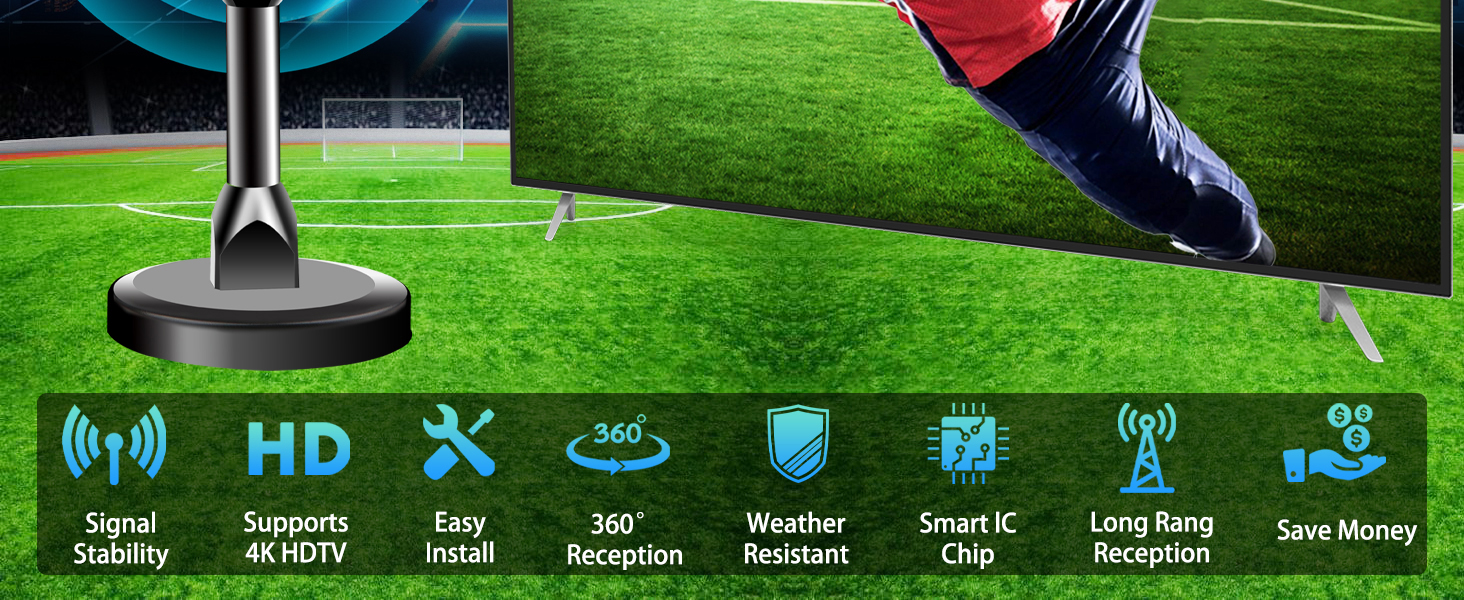 antenna for smart tv