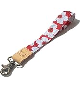 DQL Wrist Lanyard for ID Badges, Cute Key ID Badge Holder, Hand Wristlet Lanyard Keychain Holder ...