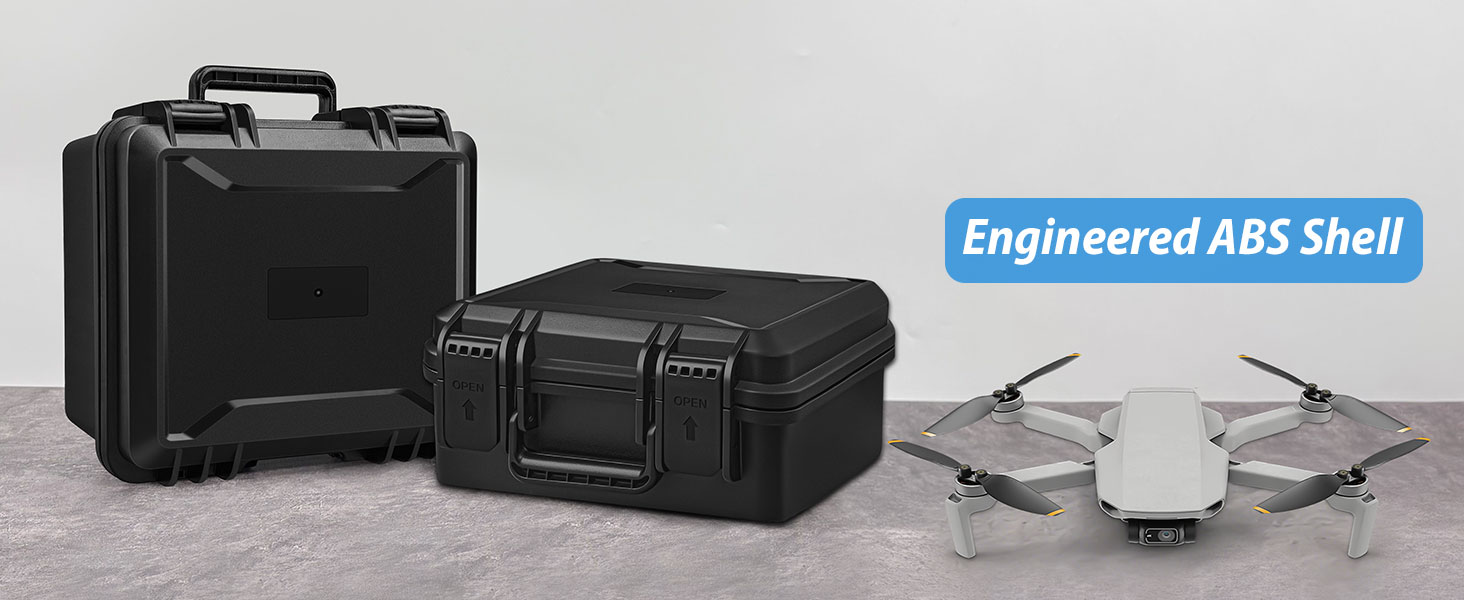 storage case with foam