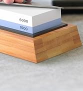 Sharp Pebble Premium Whetstone Knife Sharpening Stone 2 Side Grit 1000/6000 Waterstone