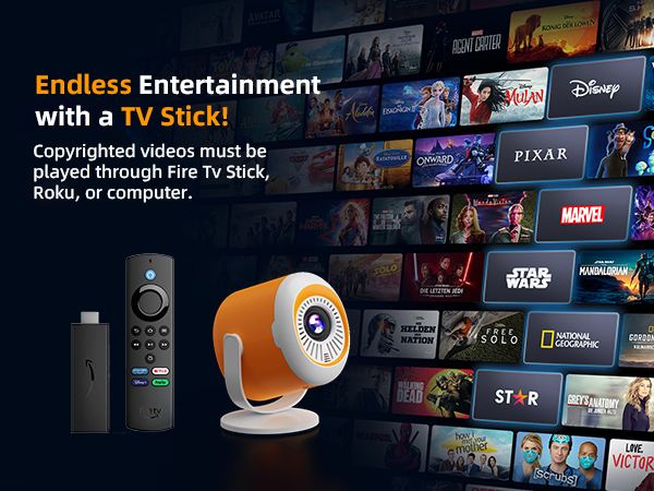 wepvo Projector TV home cinema