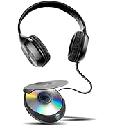 Coby Portable CD Player with Headphones | 60-Sec Anti-Skip Compact Disc Player with Foldable Head...
