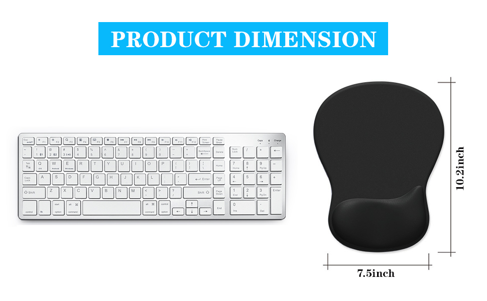 Mouse Pad with Wrist Rest