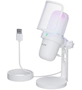 KO-STAR USB Microphone for PC,Asmr Microphone,Computer Gaming Mic for PS4/ PS5/ Mac,Condenser Mic...