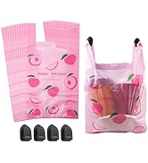 Car Trash Bag Hanging Disposable Car Garbage Bag Pack of 200 Small Auto Trash Bag for Car with 4 ...