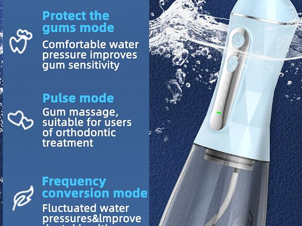 4 Flossing Modes
