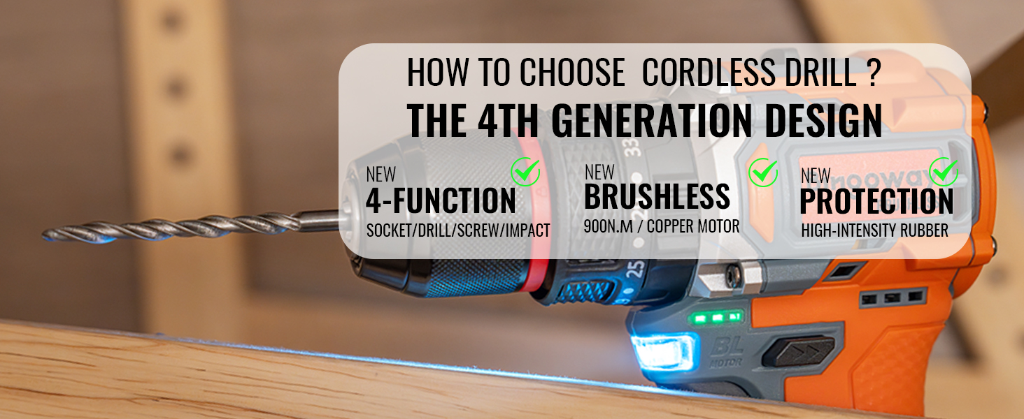 20V Cordless Drill Driver