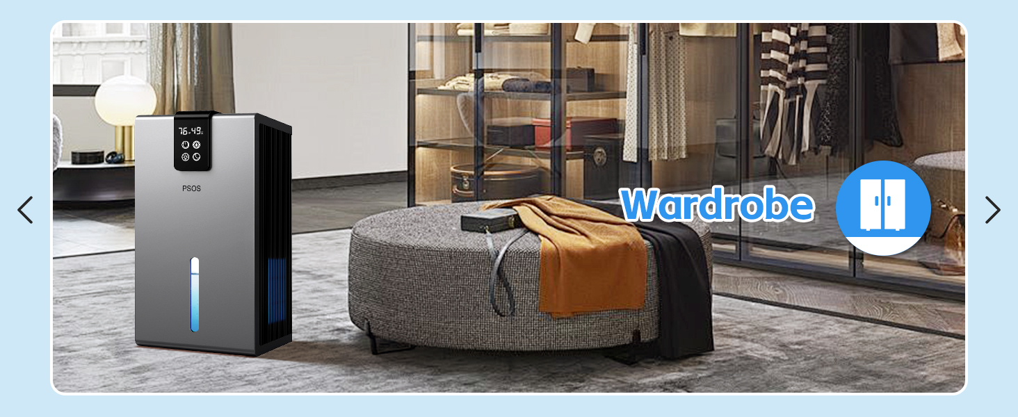 dehumidifier for Wardrobe