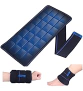 NEWGO Gel Ice Pack for Injuries Reusable, 2 Hours Long Lasting Cold Pack for Swelling, Bruises, P...