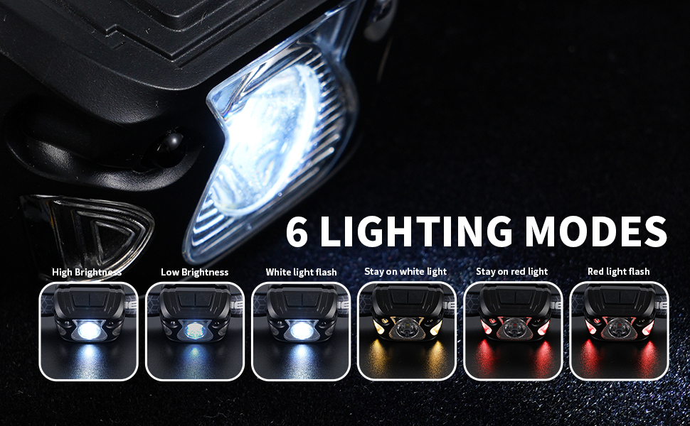6 Lighting Modes To Meet All Your Needs In Different Environments