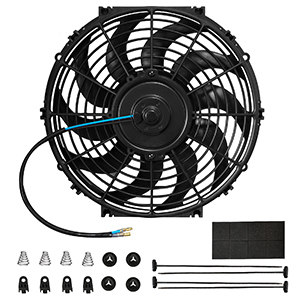12 inch electric radiator cooling fan