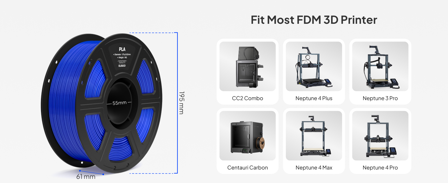 fit for fdm 3d printer