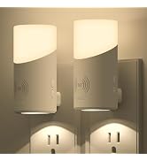 Lyridz LED Plug-in Night Light with 360° Motion Sensor, 1-150 Lumens Dimmable Nightlights Indoor ...