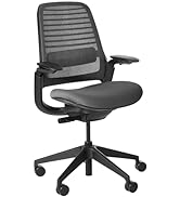 Steelcase Series 1 Office Chair - Ergonomic Work Chair with Wheels for Carpet - Helps Support Pro...