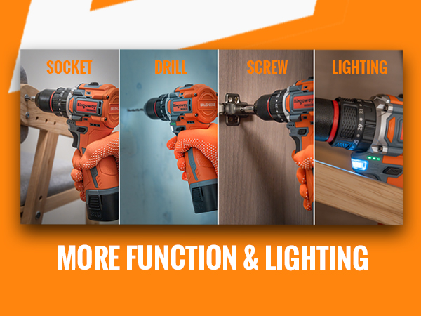 20V Cordless Drill Driver