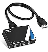NEWCARE 4K HDMI Splitter 1 in 3 Out with 4 FT HDMI Cable