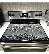 Glass stove top cover 28"x 20", Stove Top Covers for Electric Stove, Flat Range Mat for Glass Coo...
