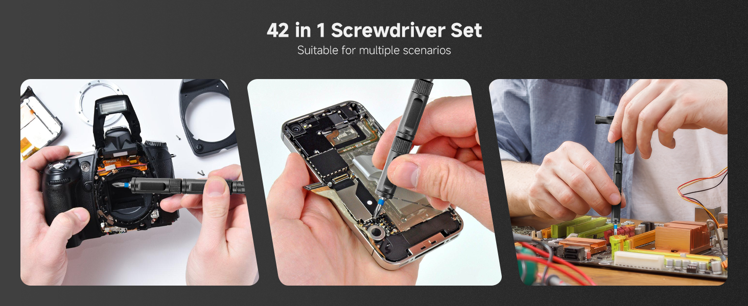 Magnetic screwdriver set