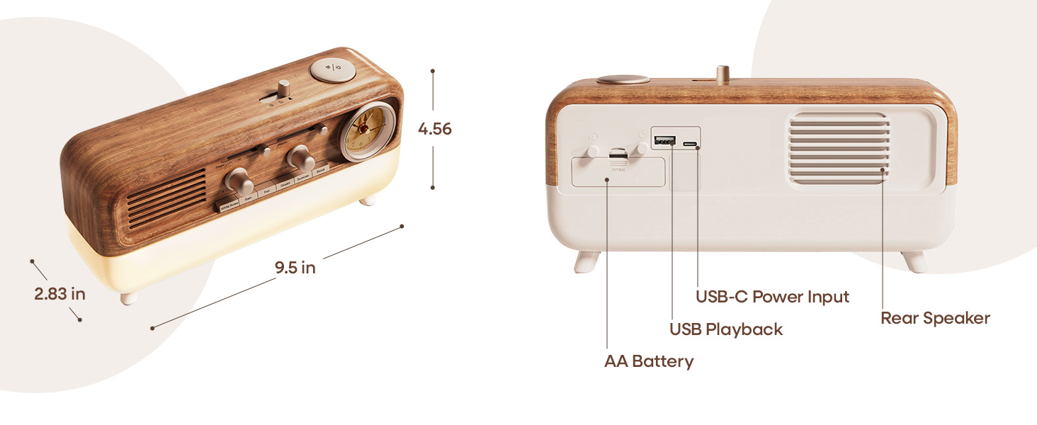 drm, bed side speaker