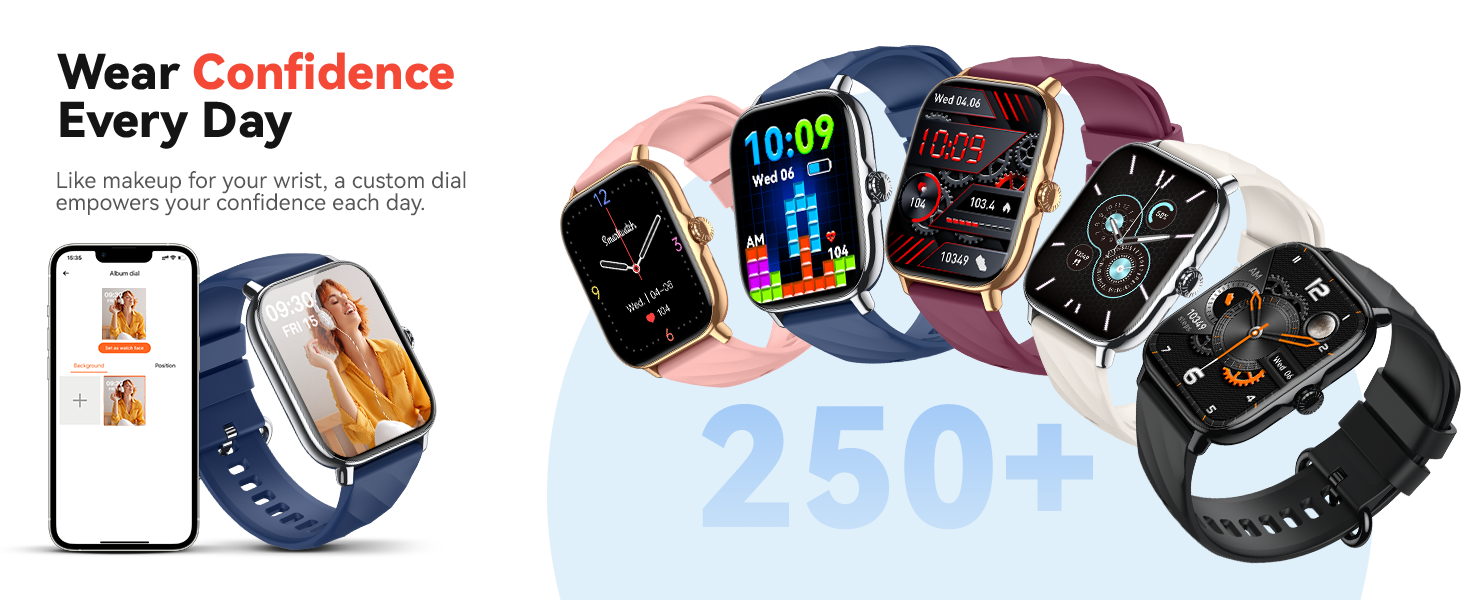multiple watch faces that fit your life