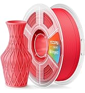 PLA+ Matte Filament 1.75mm, Soft Matte Finish, Reduced Layer Lines, 1KG (2.2lbs) 3D Printer PLA F...