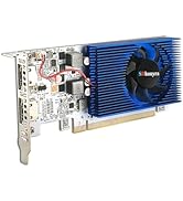 SRhonyra GeForce GT 1030 Graphics Card 4GB Low Profile Graphics Card GDDR4 64 Bit PCI-e 3.0 x4 Co...