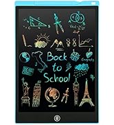 LCD Writing Tablet, Electronic Digital Writing &amp;Colorful Screen Doodle Board, cimetech 12-Inch Ha...