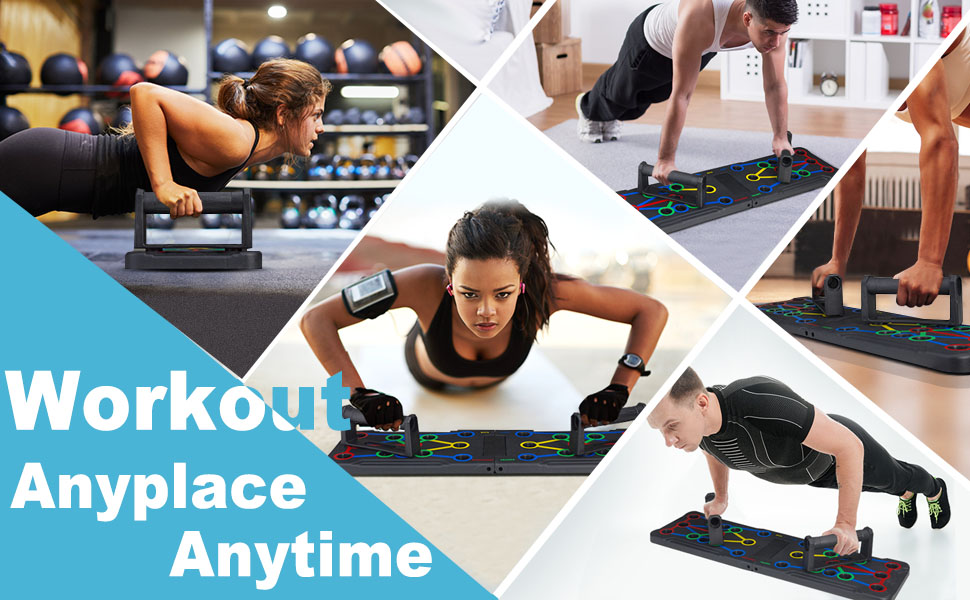 Workout anywhere suitable for all work out